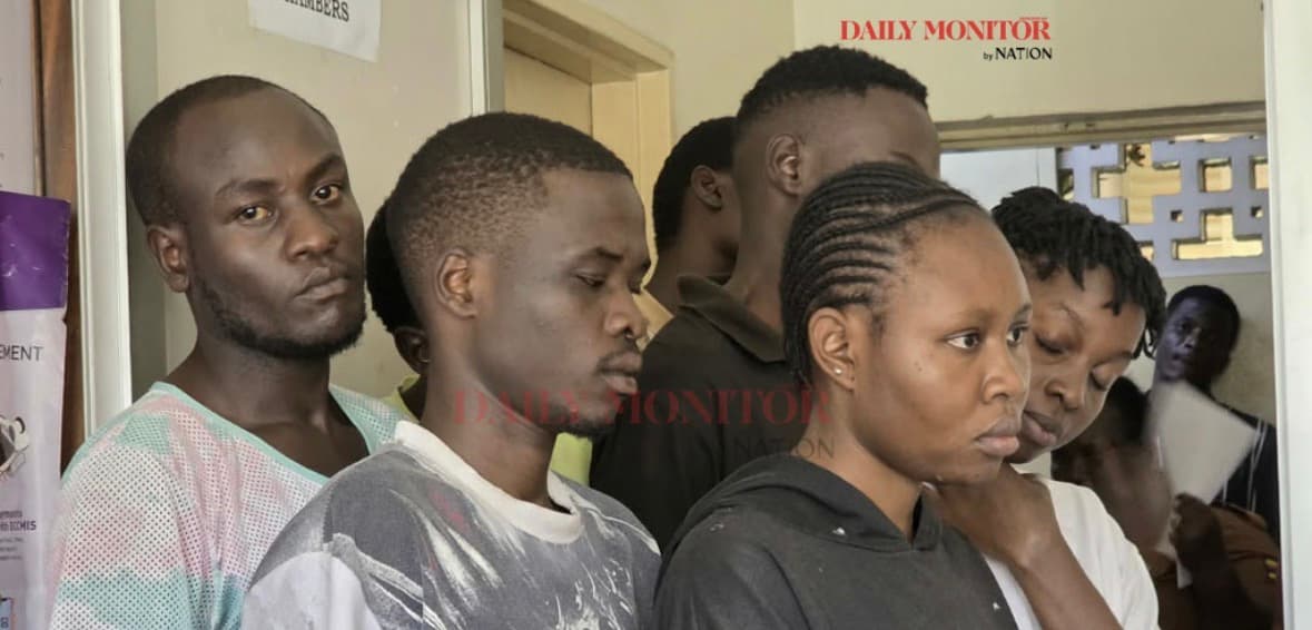 Buganda road court remands 10 environmental activists over an oil free economy.